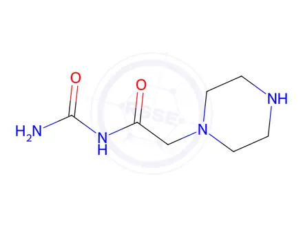 Chemical structure of N-carbamoyl-2-(piperazin-1-yl)acetamide