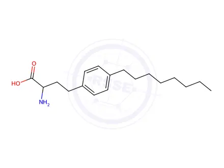 Chemical structure of Fingolimod alpha-Amino Acid