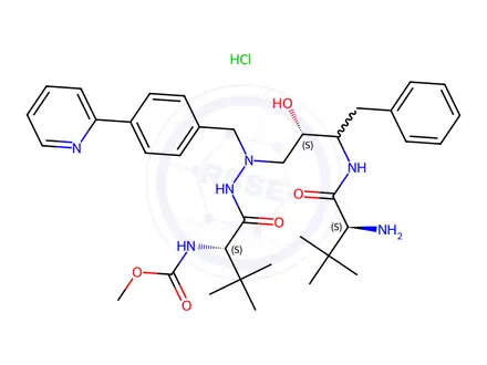 Chemical structure of Atazanavir Impurity 7 Hydrochloride