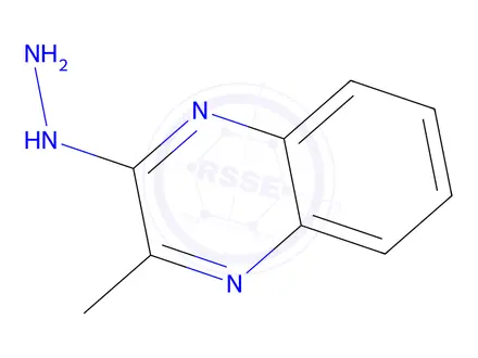 Chemical structure of 2-Hydrazinyl-3-methylquinoxaline