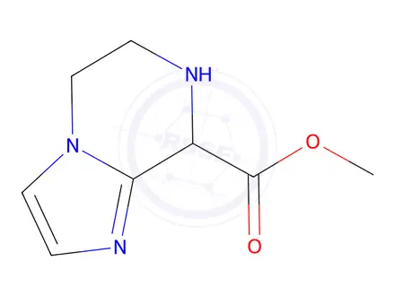 Chemical structure of Methyl 5,6,7,8-tetrahydroimidazo[1,2-a]pyrazine-8-carboxylate