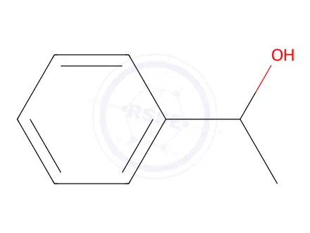 Chemical structure of 1-Phenylethanol Solution in Methanol