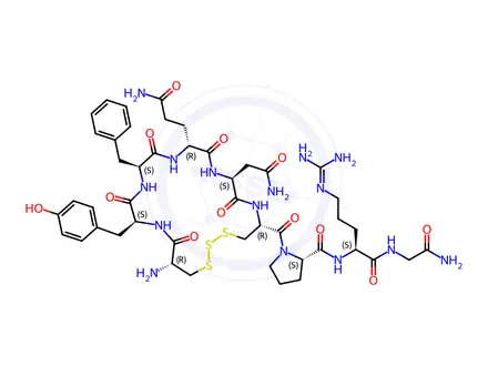 Chemical structure of Vasopressin Impurity 7
