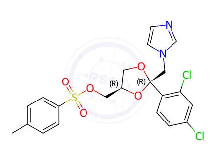 Chemical structure of Ketoconazole EP Impurity E