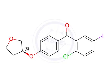 Chemical structure of Empagliflozin Impurity 454