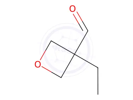 Chemical structure of 3-Ethyl-3-oxetanecarboxaldehyde