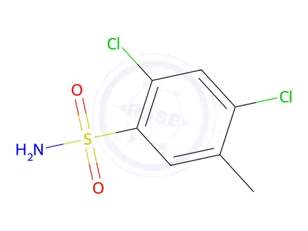 Chemical structure of 2,4-Dichloro-5-methylbenzenesulfonamide