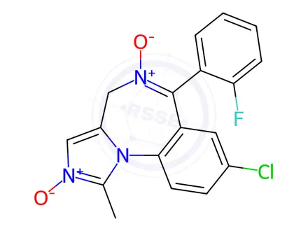 Chemical structure of Midazolam Impurity 25