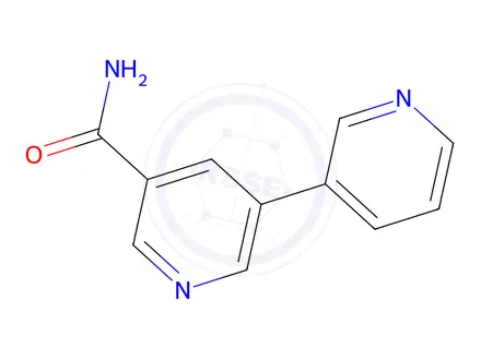Chemical structure of [3,3'-Bipyridine]-5-carboxamide