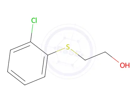 Chemical structure of 2-((2-Chlorophenyl)thio)ethan-1-ol