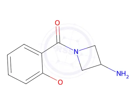 Chemical structure of 1-(2-methoxybenzoyl)azetidin-3-amine