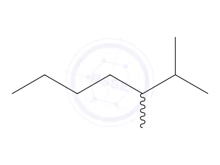 Chemical structure of 2,3-Dimethylheptane