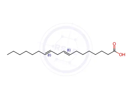 Chemical structure of Octadeca-8,11-dienoic acid
