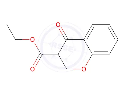 Chemical structure of Ethyl 4-Oxo-3,4-dihydro-2H-1-benzopyran-3-carboxylate