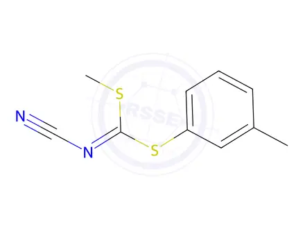 Chemical structure of Methyl(3-methylphenyl)cyanocarbonimidodithioate