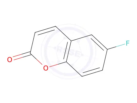 Chemical structure of 6-Fluoro-2H-chromen-2-one