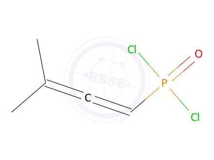 Chemical structure of 1-dichlorophosphoryl-3-methyl-buta-1,2-diene