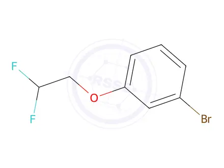 Chemical structure of 1-Bromo-3-(2,2-difluoroethoxy)benzene