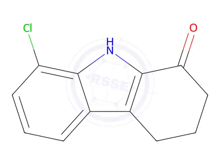 Chemical structure of 8-Chloro-2,3,4,9-tetrahydro-1h-carbazol-1-one