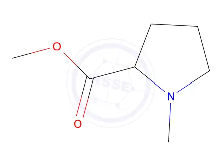 Chemical structure of (S)-Methyl 1-methylpyrrolidine-2-carboxylate
