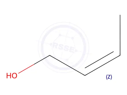 Chemical structure of (Z)-2-Buten-1-ol