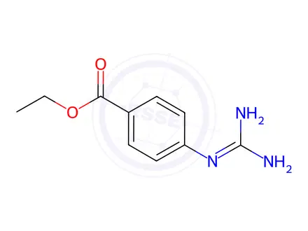 Chemical structure of Nafamostat Impurity 143