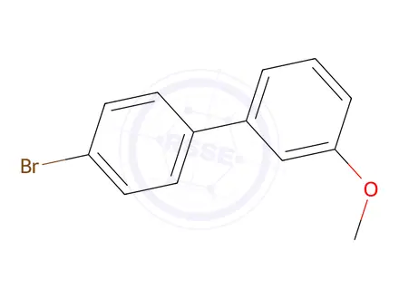Chemical structure of 4'-Bromo-3-methoxy-1,1'-biphenyl