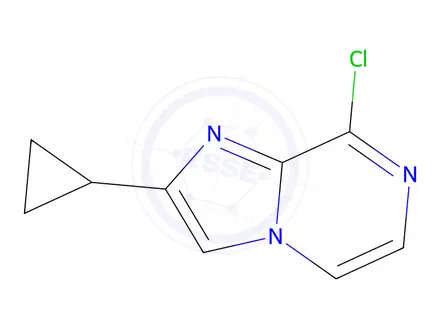Chemical structure of 8-Chloro-2-cyclopropylimidazo[1,2-a]pyrazine