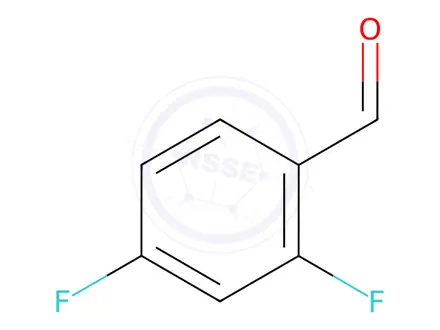 Chemical structure of 2,4-Difluorobenzaldehyde
