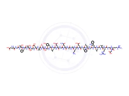 Chemical structure of (Des-His1-Aib2-Side Chain)-Semaglutide