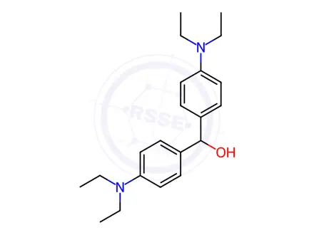 Chemical structure of bis(4-Diethylaminophenyl)methanol