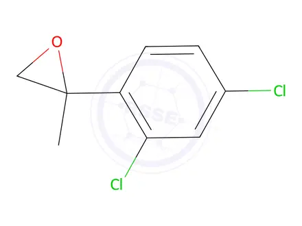 Chemical structure of 2-(2,4-Dichlorophenyl)-2-methyloxirane