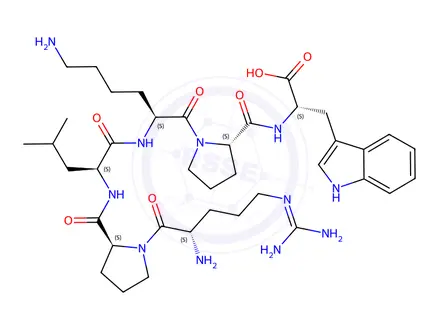 Chemical structure of Novokinin