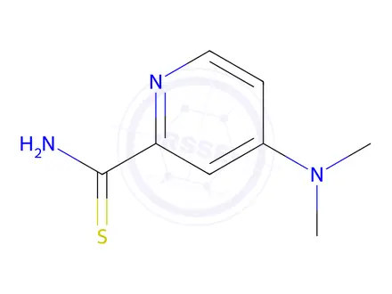 Chemical structure of 4-(Dimethylamino)pyridine-2-carbothioamide