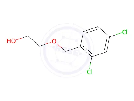 Chemical structure of 2-((2,4-Dichlorobenzyl)oxy)ethan-1-ol