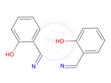Chemical structure of Phenol, 2,2'-[(1R,2R)-1,2-cyclohexanediylbis(nitrilomethylidyne)]bis-