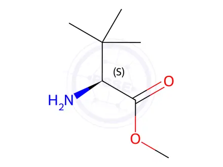 Chemical structure of Methyl (S)-2-amino-3,3-dimethylbutanoate (BSC)