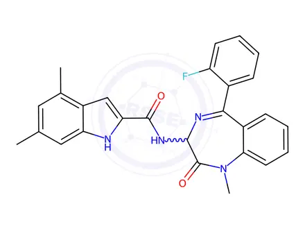 Chemical structure of Devazepide Impurity 58