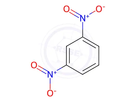 Chemical structure of 1,3-Dinitrobenzene