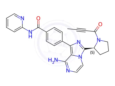 Chemical structure of Acalabrutinib