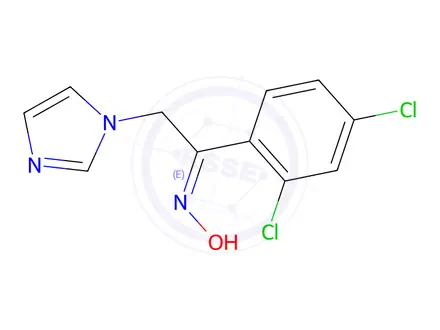 Chemical structure of Oxiconazole Impurity 2 (Oxiconazole USP Related Compound B)