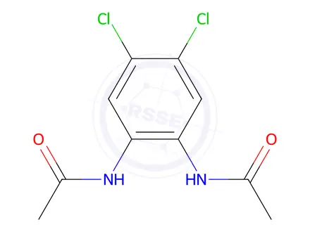Chemical structure of N1-[2-(ACETYLAMINO)-4,5-DICHLOROPHENYL]ACETAMIDE