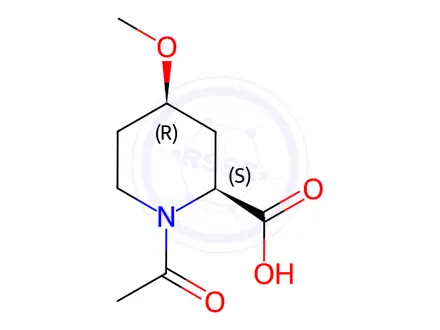 Chemical structure of Oxaceprol Impurity 186