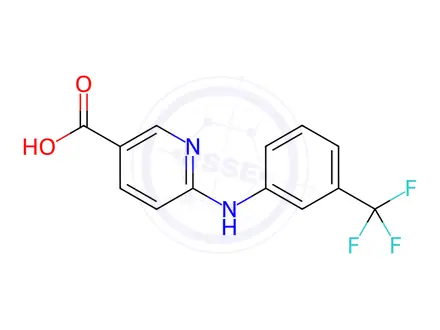 Chemical structure of Niflumic acid EP Impurity E
