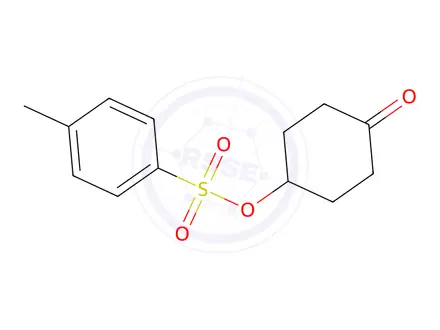 Chemical structure of 4-Oxocyclohexyl 4-methylbenzenesulfonate