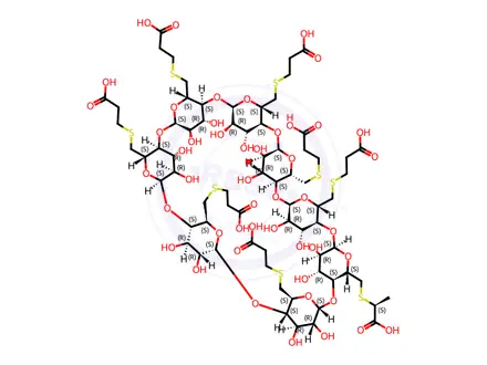 Chemical structure of Sugammadex Impurity 27