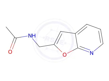 Chemical structure of Acetamide, N-(furo[2,3-b]pyridin-2-ylmethyl)-