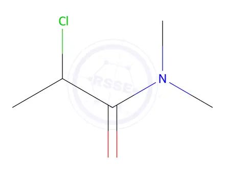 Chemical structure of 2-CHLORO-N,N-DIMETHYLPROPANAMIDE