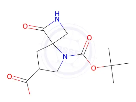 Chemical structure of 5-(Tert-butoxycarbonyl)-1-oxo-2,5-diazaspiro[3.4]Octane-7-carboxylic acid