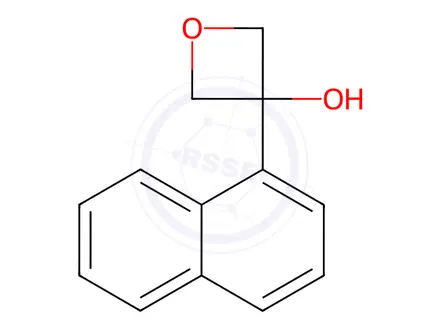 Chemical structure of 3-(naphthalen-1-yl)oxetan-3-ol